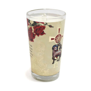 Envases aromáticos de oración con etiqueta de pan de oro - Cordero de Dios